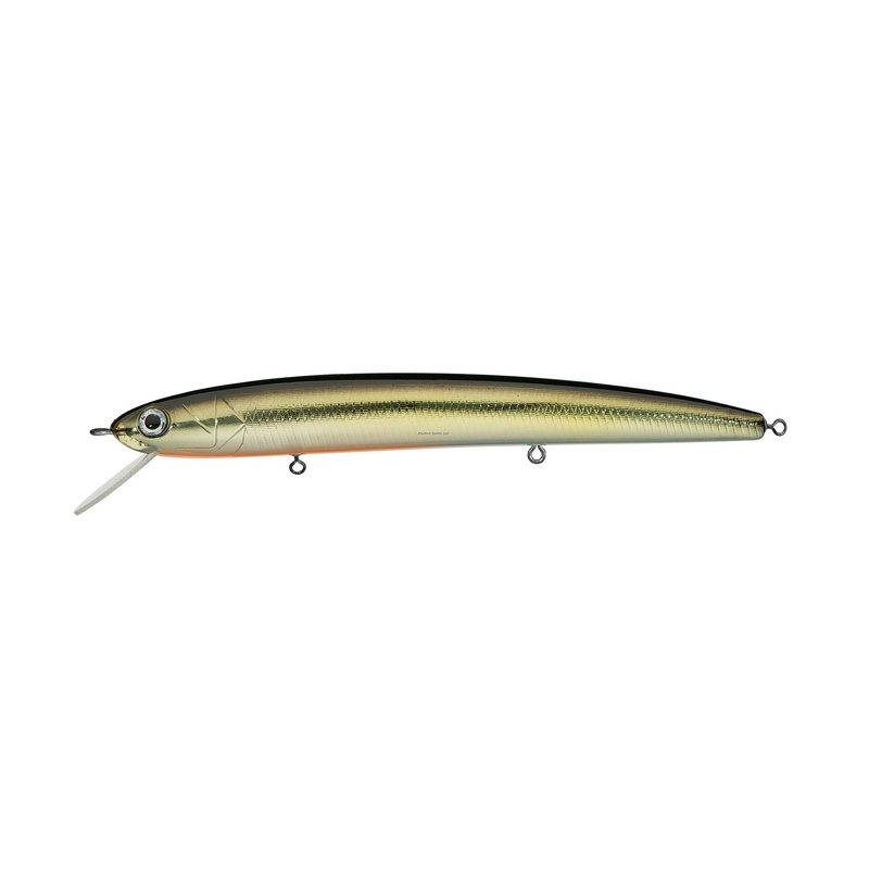 Daiwa Steez HMKL Minnow, 5.4″, 3/7oz Champaign Half