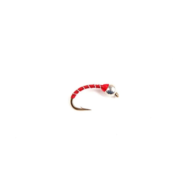 Fulling Mill – Zebra Midge Red #16