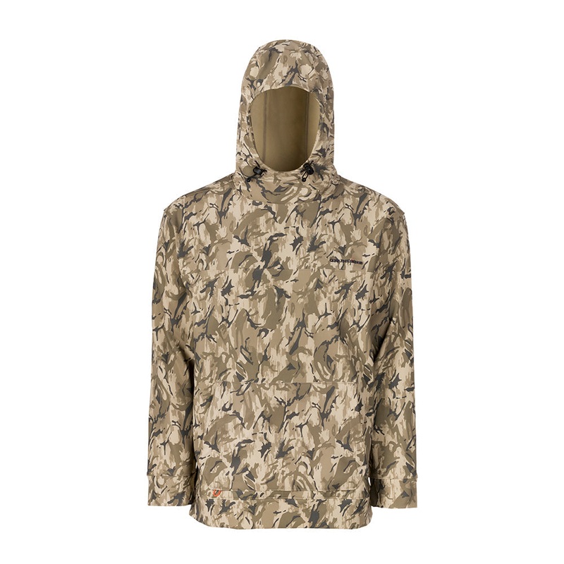 Grundens Kryall Hoodie REFRACTION CAMO STONE S