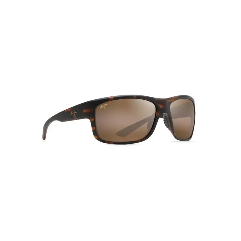 MAUI JIM SOUTHERN CROSS POLARIZED SUNGLASSES SOFT BLACK GREEN MIRROR