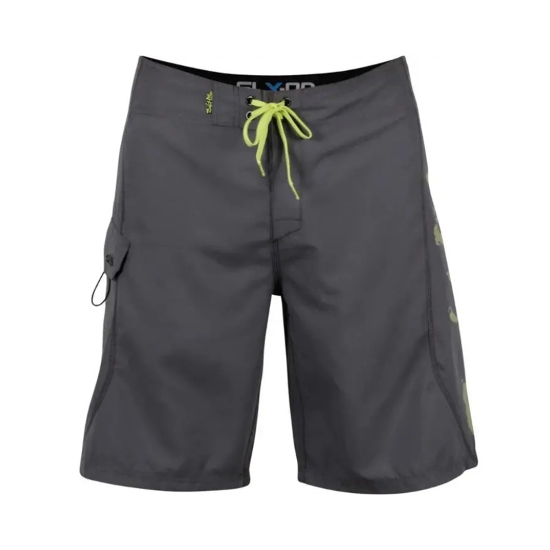 SALT LIFE STEALTH BOMERZ BOARDSHORTS CHARCOAL 30