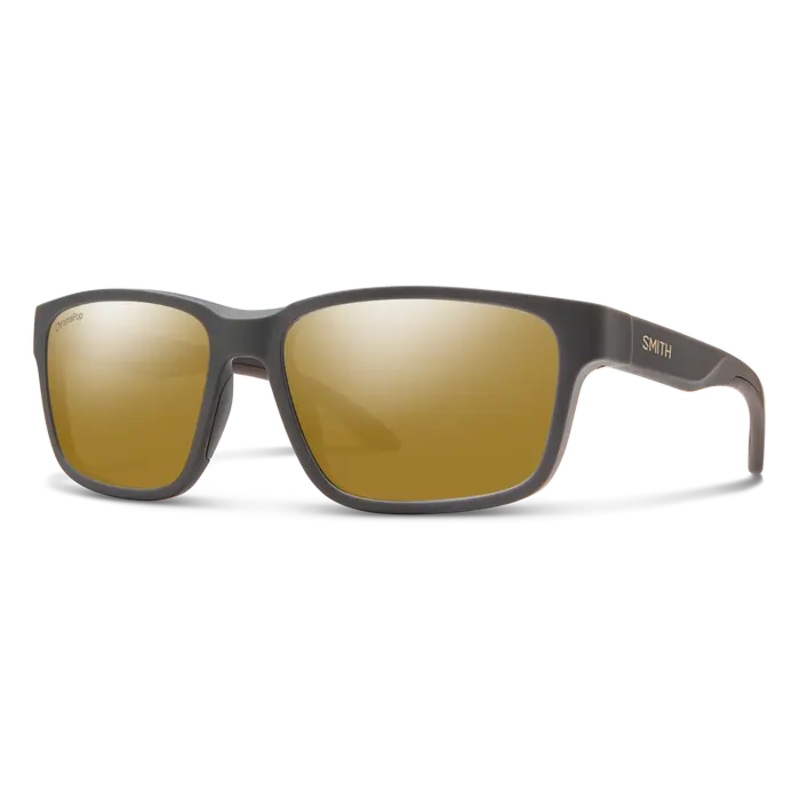 SMITH BASE CAMP CHROMAPOP POLARIZED SUNGLASSES MATTE GRAVY BRONZE MIRROR