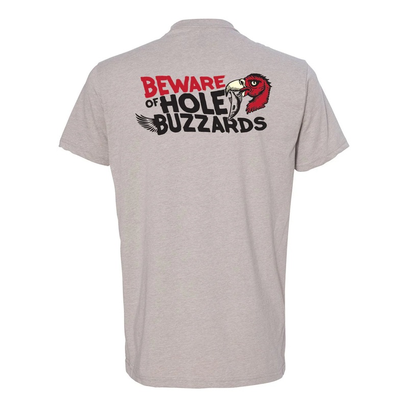 6TH SENSE BEWARE OF HOLE BUZZARDS TEE Silk Medium