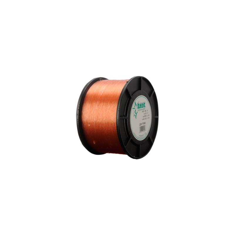 ANDE PREMIUM MONO LINE 3LB SPOOL PINK 80LB (1800YDS)