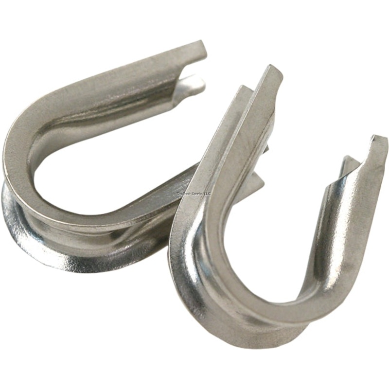 Billfisher Stainless Steel Thimbles Small- 50pk