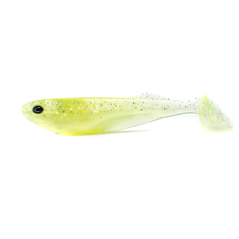 CAST Prodigy Swimbait CHARTREUSE GLOW 4.1″/ 6 PACK