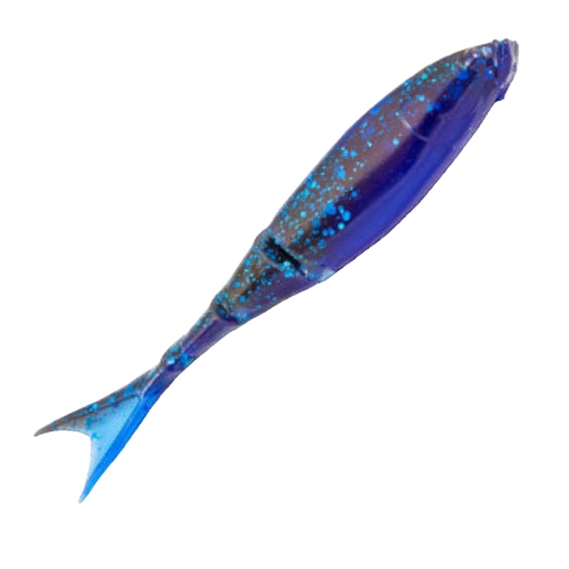 Elaztech Razor Shadz Segmnt Black/Blue Laminate 4.5IN