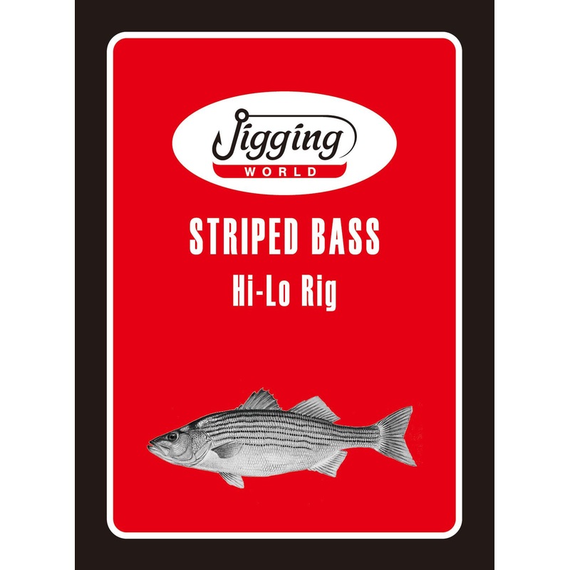 Jigging World Striped Bass Rigs Hi-Lo – 4/0 hooks