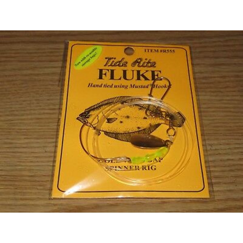 Tied Rite Hand Tied Spinner Rigs Wide Gap Hook, Gold