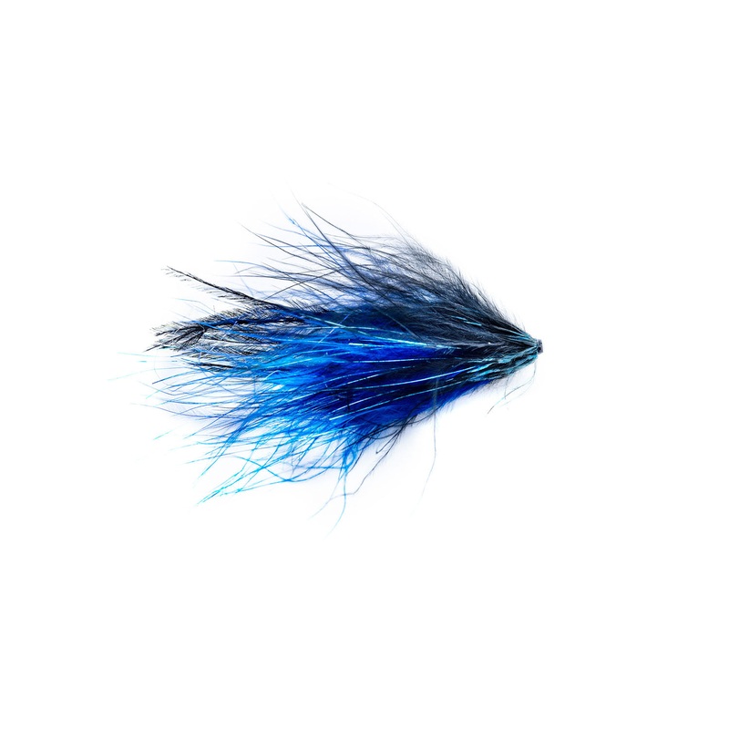 Aqua Flies Hartwick’s Marabou Tube – Blue/Black (3-Pack) 4