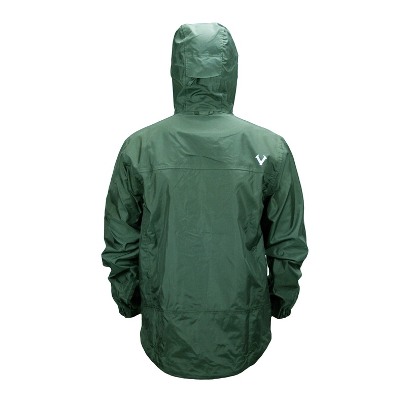 Vallation Outerwear Dark Rain Jacket Green XS