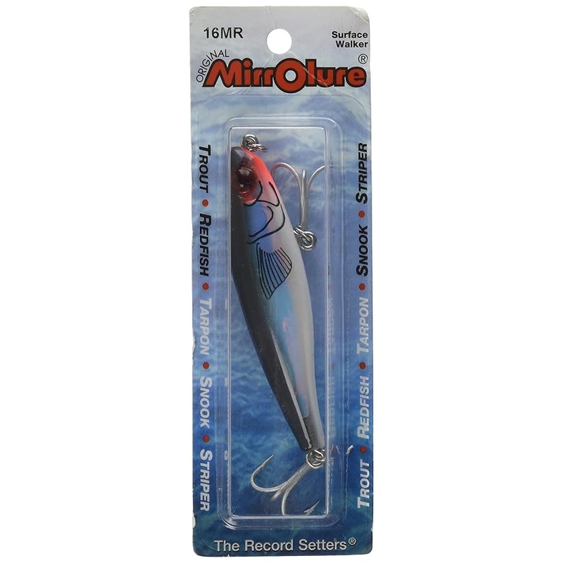 Mirrolure MirrOmullet Surface Walker, 3″, 3/8oz