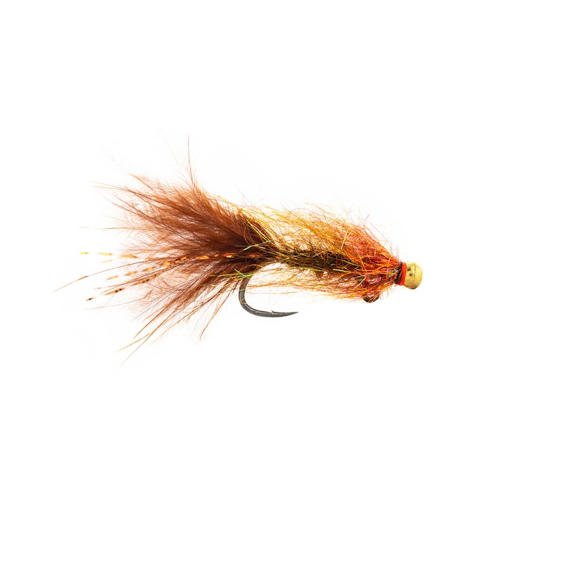 Montana Fly Company Rowley’s Balanced Leech – Brown Pumpkin (3-Pack) 10 Brown Pumpkin