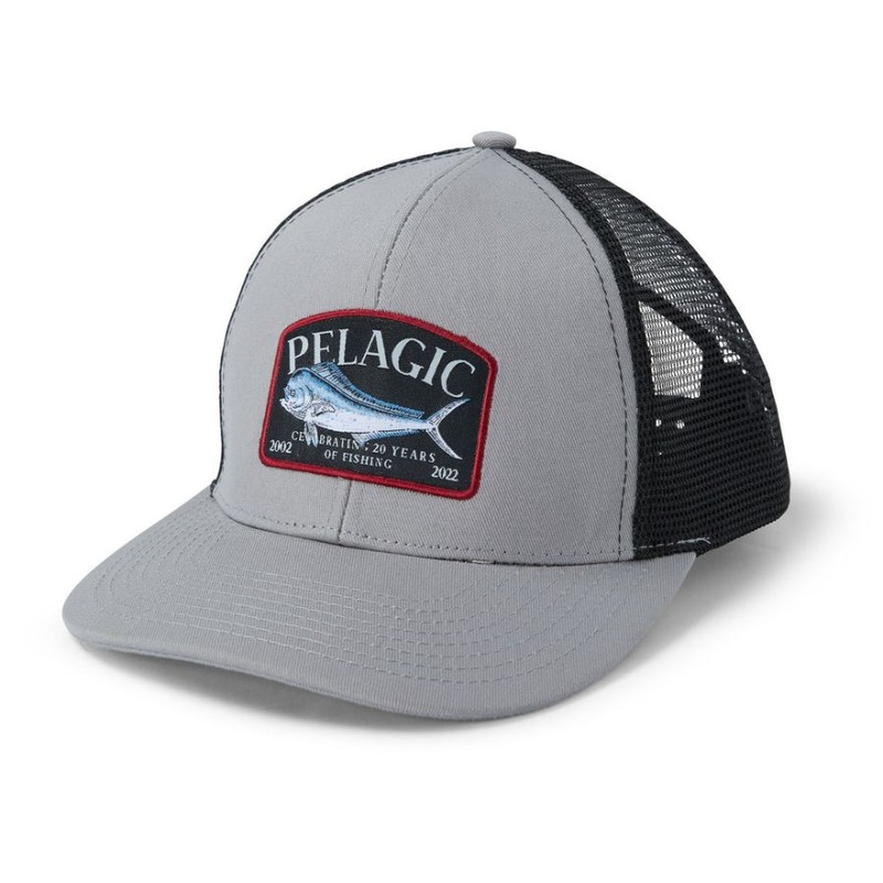 PELAGIC PURSUIT GAME FISH DORADO TRUCKER GREY / BLACK