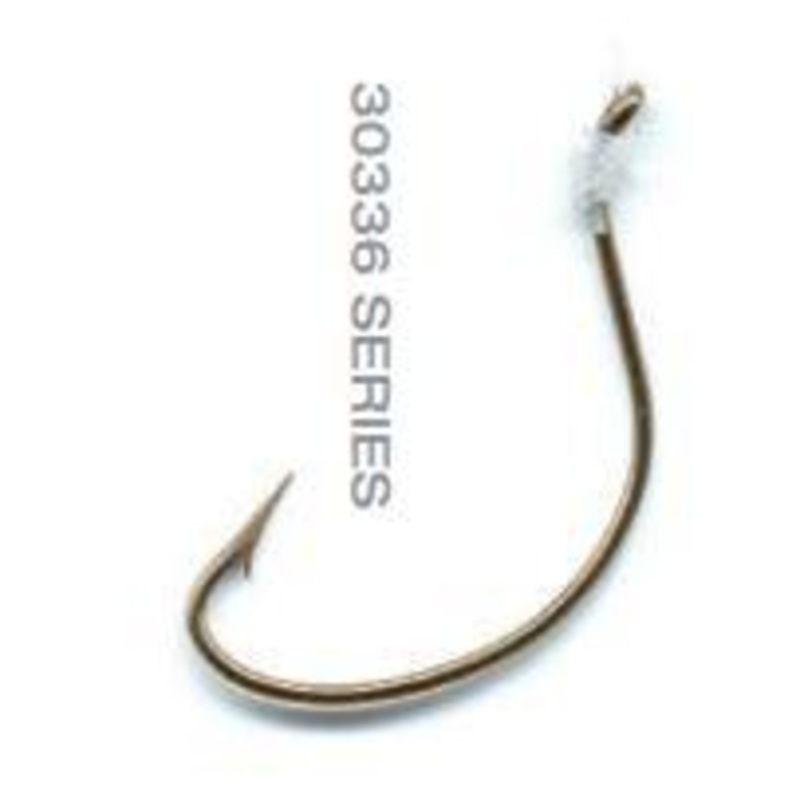 Fin Strike 30336 Fluke & Weakfish Snelled Hooks Hook Size: 1/0
