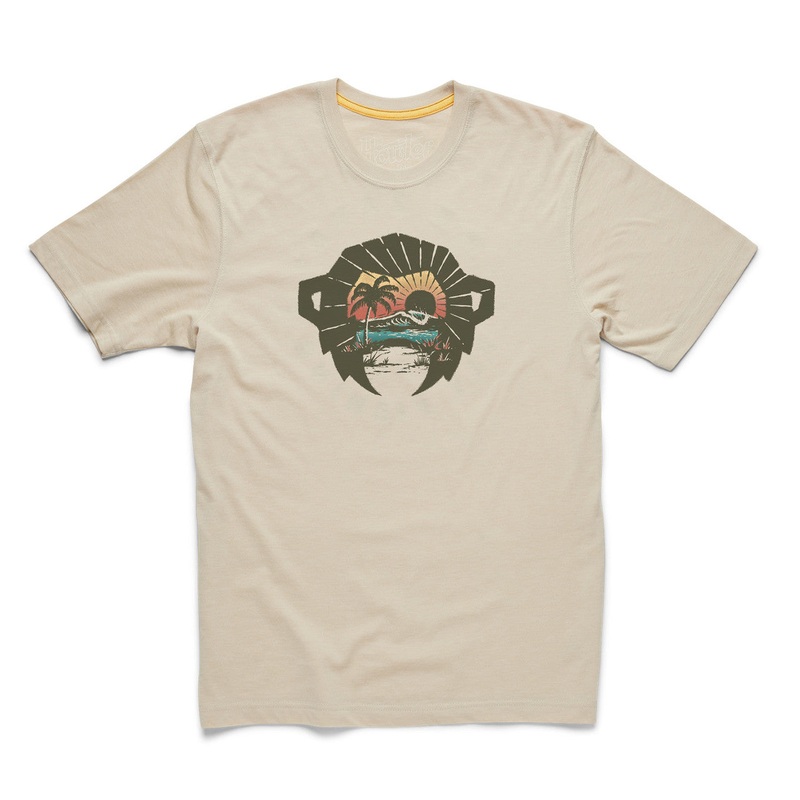 Howler Brothers Select T – El Mono Playa Sand Heather M