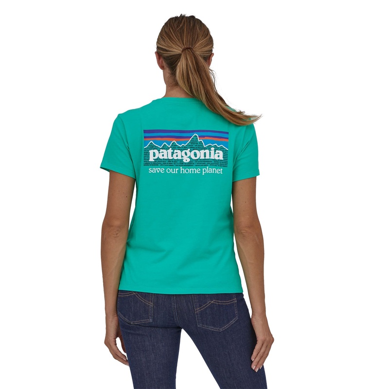 Patagonia W’s P-6 Mission Organic T-Shirt Birch White / BCW XS