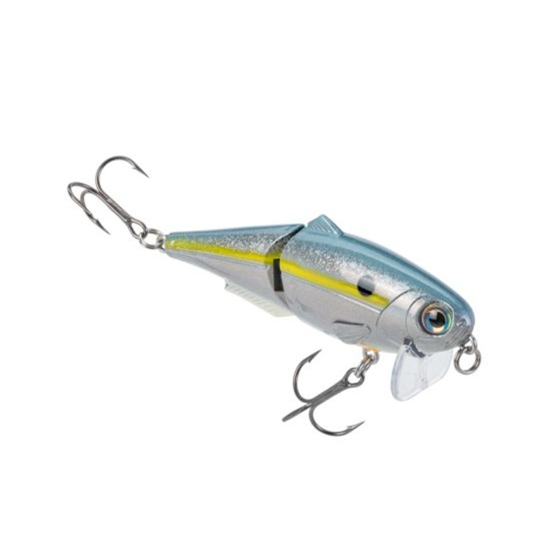 Strike King Wake Shad MIrage Chrome Black