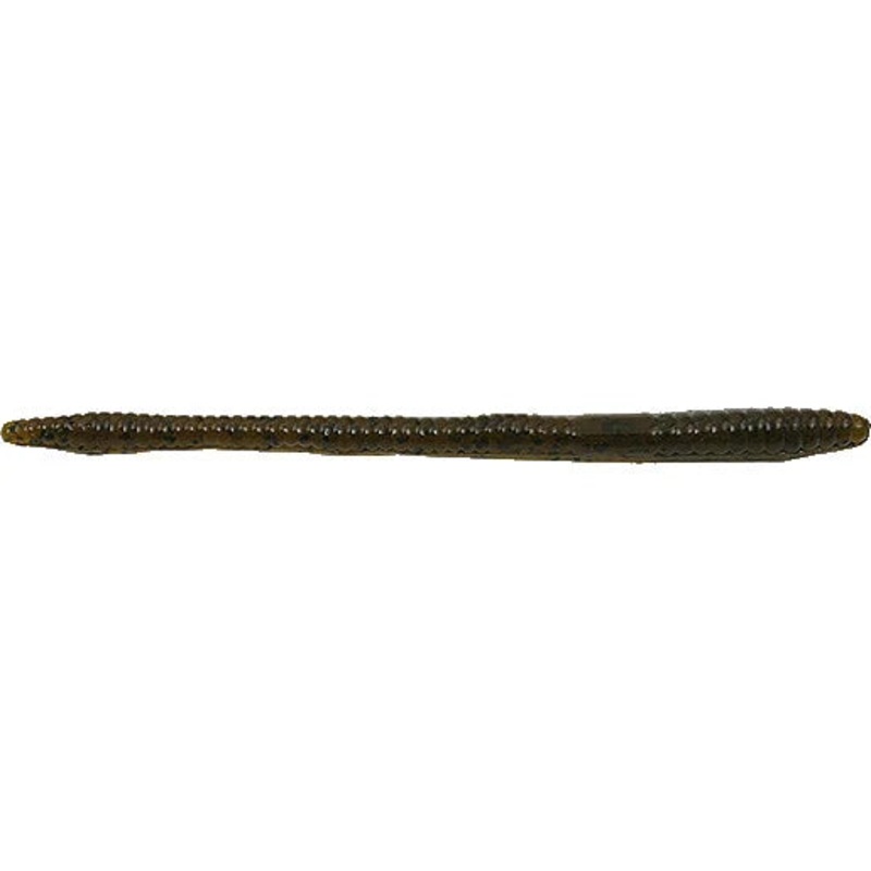 ZOOM FINESSE WORM 20PK. Green Pumpkin