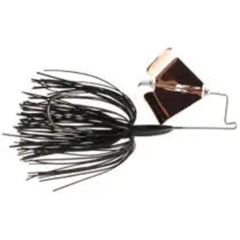 Boogerman Buzzbaits 3/8oz Black/Copper Blade