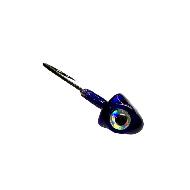CYCLOPS JIGS CRAPPIE JIG HEADS Purple 1/24 oz