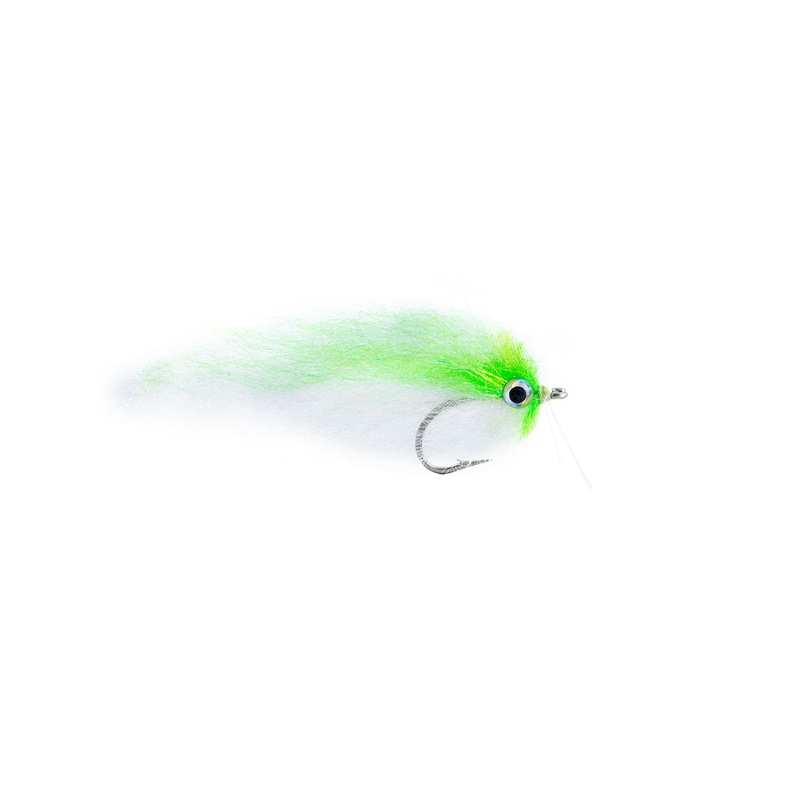 Umpqua Baitfish – Chartreuse/White (3-Pack) 2 Chartreuse/White