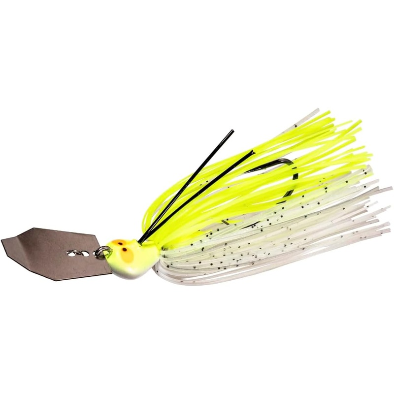 Z-Man Crosseyez Chatterbait 3/4 Oz Chartreuse/White