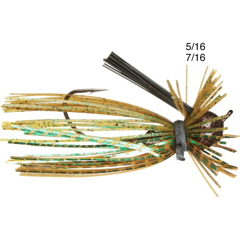 Jewel Pro Spider Jig (2 Pk) 5/16oz Bass Whacker