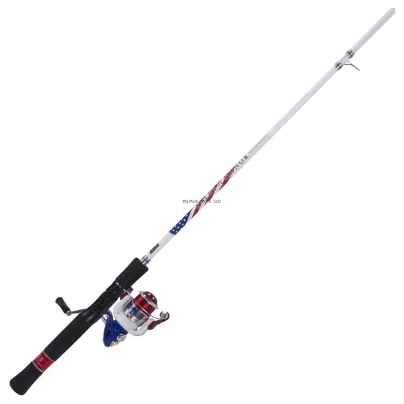 Zebco FOHS20602MA.NS4 Fold of Honor Spinning combo 6′ 2pc, Med
