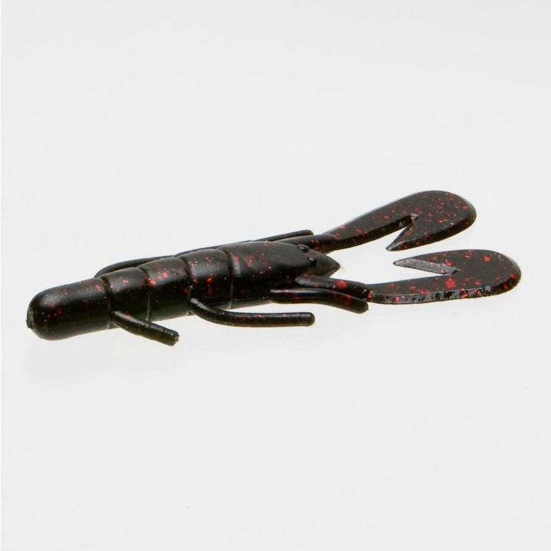ZOOM ULTRAVIBE SPEED CRAWFISH Black Red Glitter