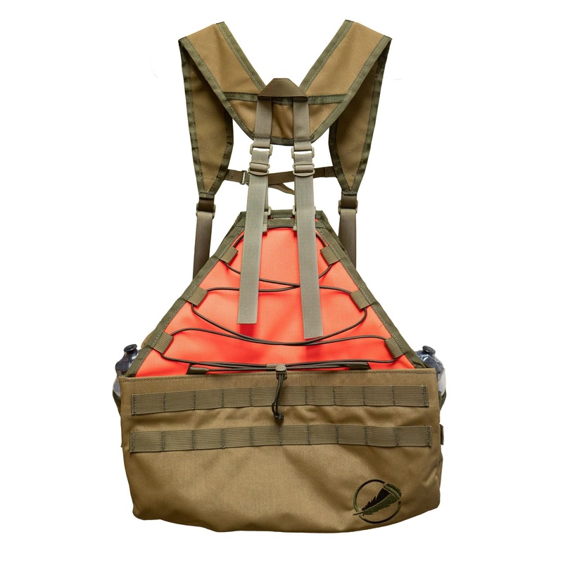 Final Rise Summit Vest System Khaki / Blaze Small