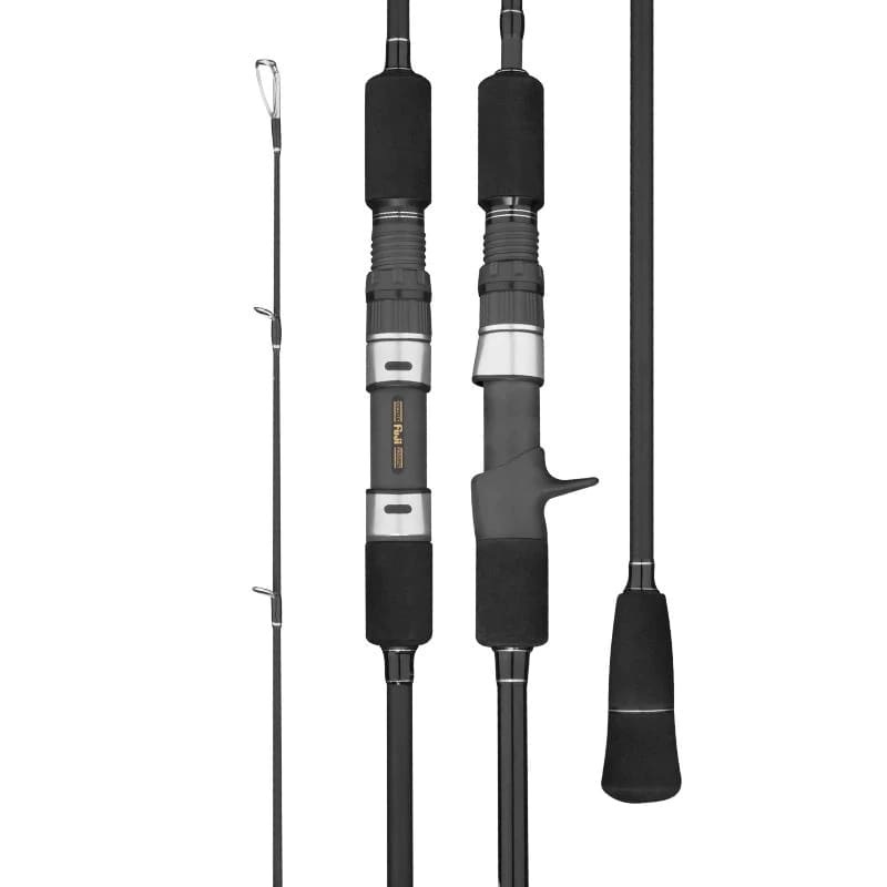 GOOFISH JIGGING MIGHTY 120-350G SLOW PITCH SPIN JIGGING ROD 6’6″ (PE2-4) BLACK STRAIGHT