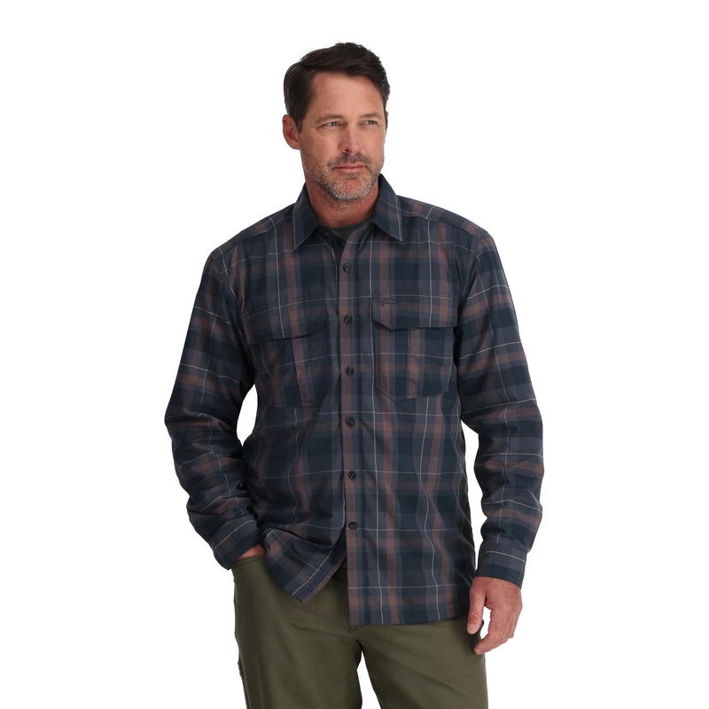 Simms M’s ColdWeather LS Shirt Bronzeback Logan S