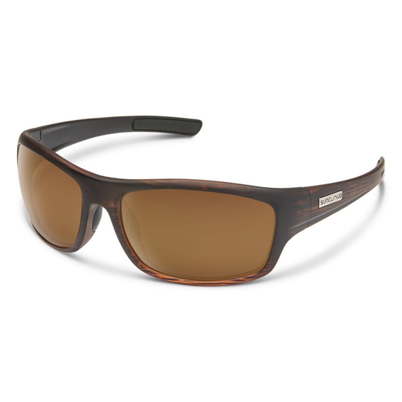 Suncloud Cover Sunglasses Frame: Burnished Brown Lens: Polarized Brown