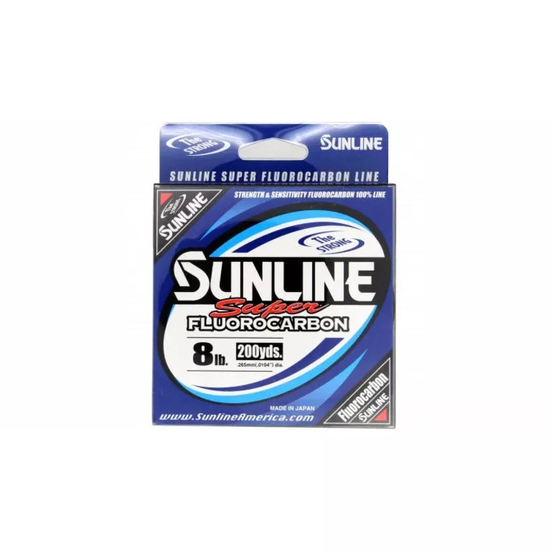 SUNLINE SUPER FLUOROCARBON – 200YD 8LB. 200YDS.