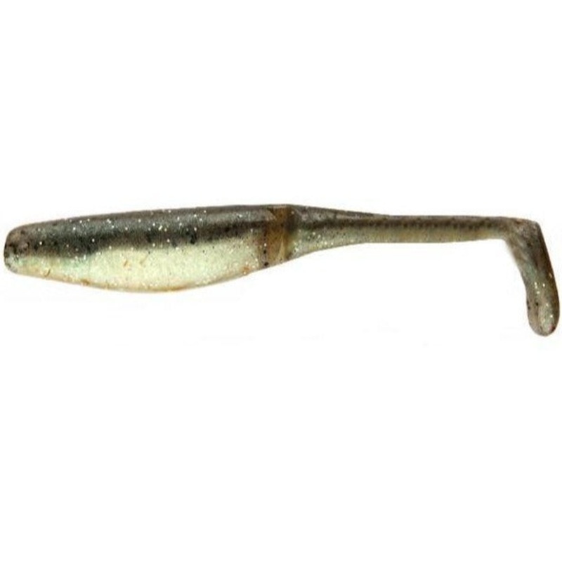 Z-Man Scented PaddlerZ 5 inch Soft Paddle Tail Swimbait Bad Shad