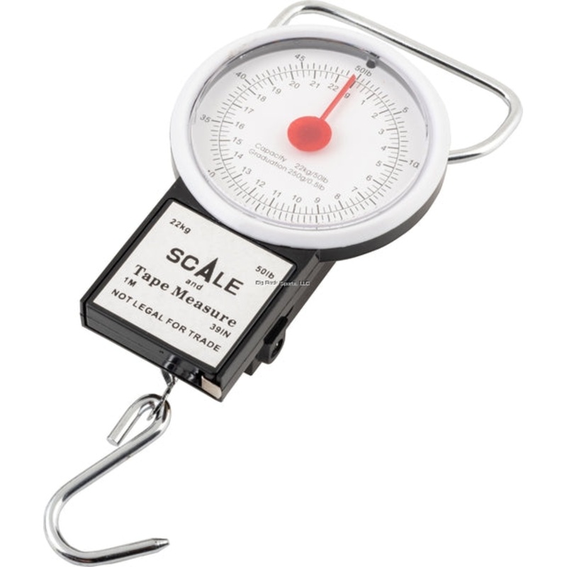 Danielson Scale Dlx Rnd 50 Lb W/39″ Tape