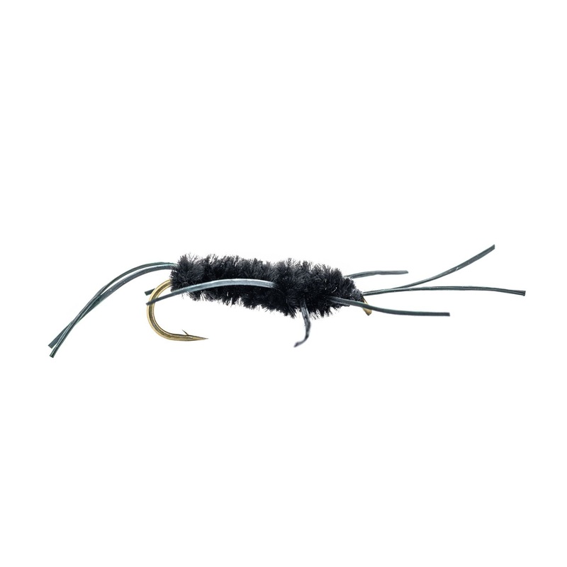 Fulling Mill Pat’s Rubber Leg – Black (3-Pack) 8