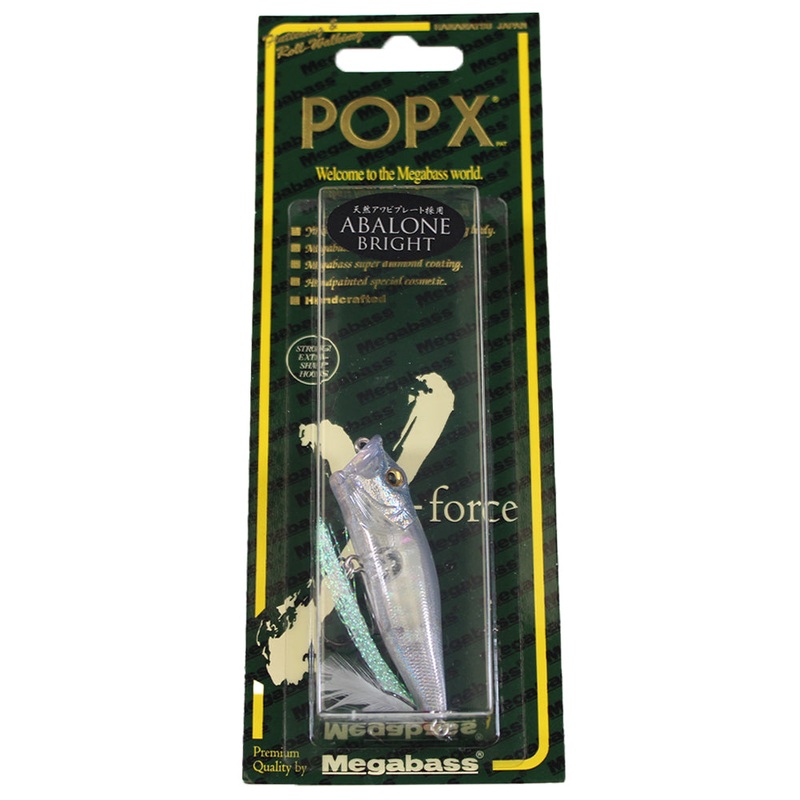 Megabass Pop-X Abalone Bright AB LTD Pro Blue