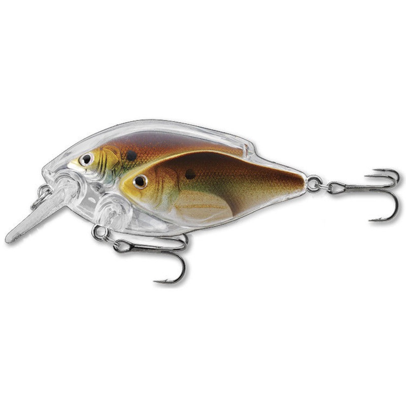 Live Target Shad Baitball Squarebill Crankbait Pearl Bronze Shallow Diver