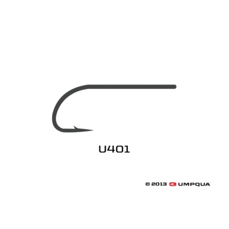 Umpqua U-Series U401 Streamer/Saltwater Hooks Assorted Sizes 25 Pack 2