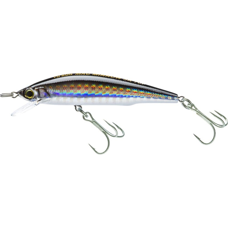 Yo-Zuri Floating Magnum Minnow 105mm – 4.125 Inch Black Back 4.375 inch – 5/8 oz