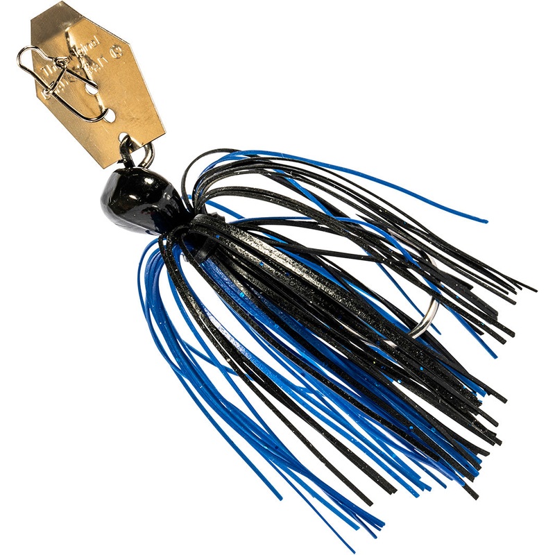 Z-Man ChatterBait Mini 1/4 oz 3/0 Blue/Black