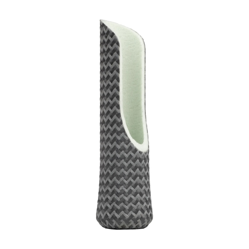 Carbon Fiber Rear Grip for Fuji NVSS Seats Black/Grey Size 13 Short