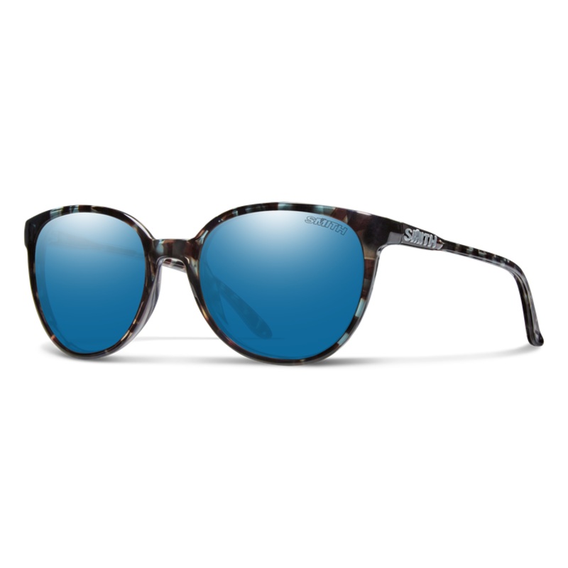 Cheetah ChromaPop Polarized Frame: Sky Tortoise Lens: Blue Mirror