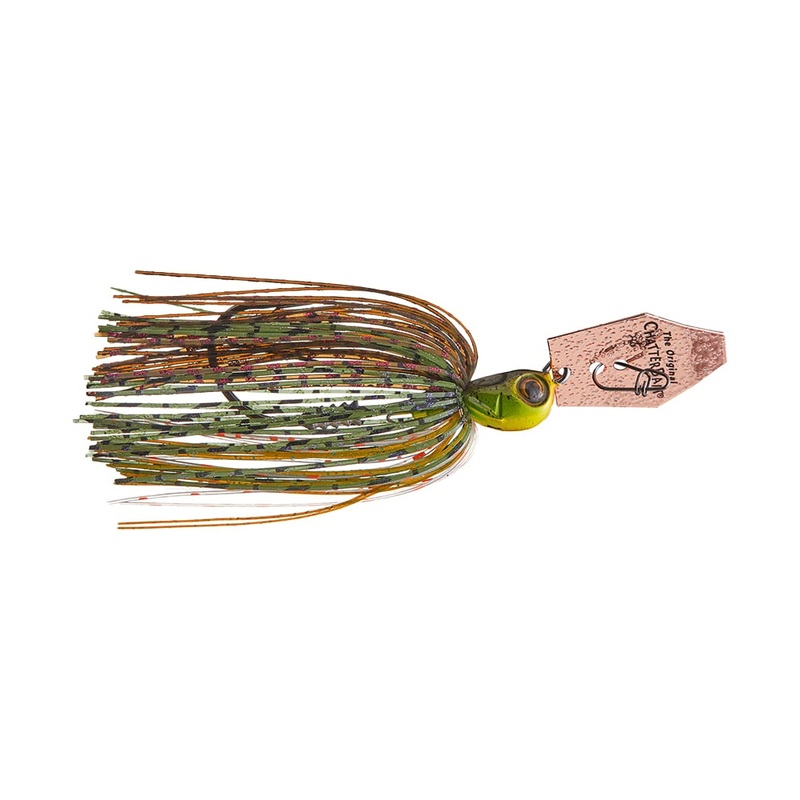 Z-Man Chatterbait Elite EVO 3/8 oz Black Blue