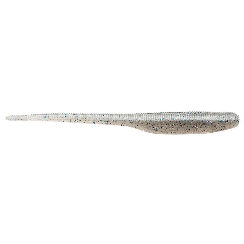 Z-Man Finesse ShadZ 4 inch Soft Jerkbait/Drop Shot Bait 8 pack Blue Steel