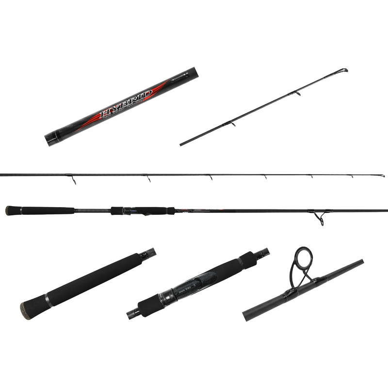 Jigging World Hybrid Nano Carbon Spinning Rods JW-HYB701S-M *New in 2024*