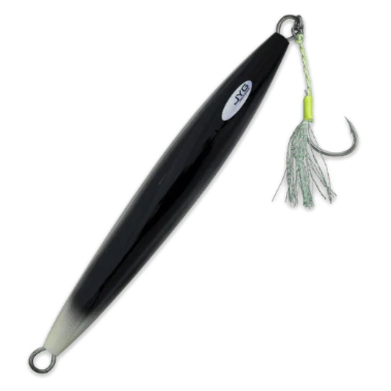 Jyg Pro Semy Rigged Jigs Black 30G