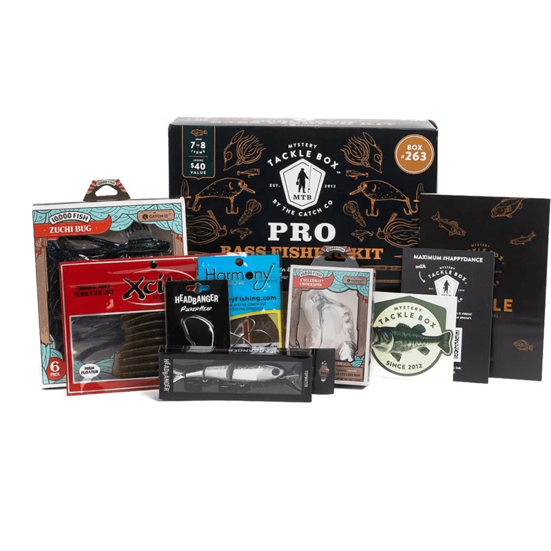 MYSTERY TACKLE BOX REGULAR BASS FISHING KIT – NON-LEAD
